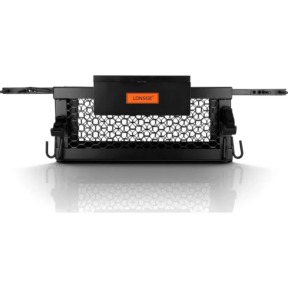

heavy duty tractor basket,universal-fitting tractor tool box accessories,24x10x10in basket attachment fits most