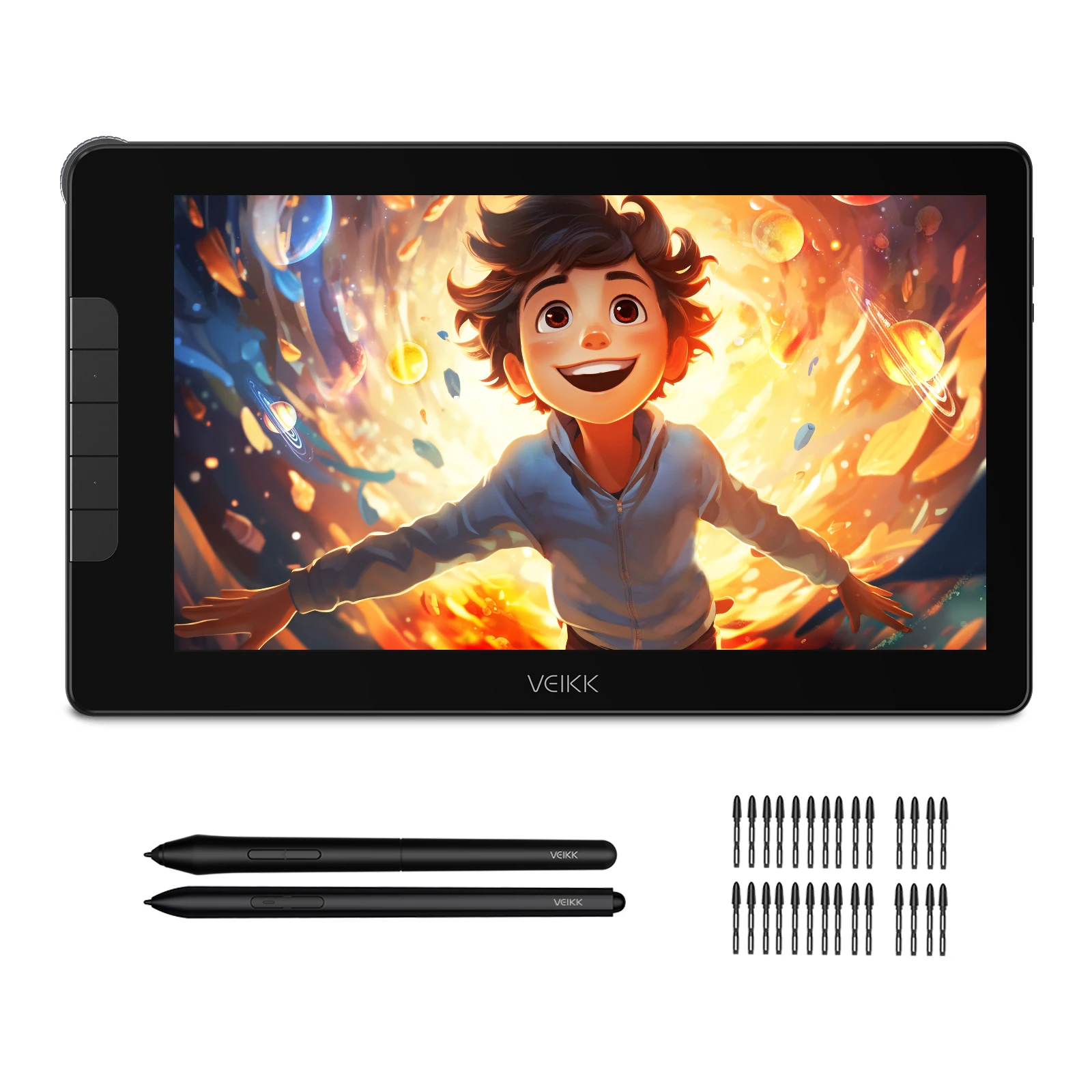 

16384 уровней по лучшей цене VK1600 графический планшет для рисования с экраном