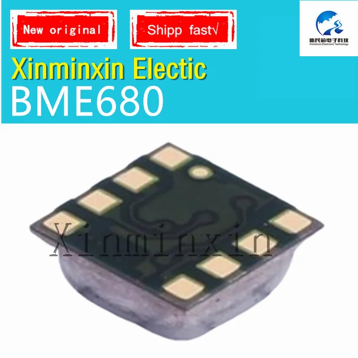 10-1 PCS/LOT BME680 LGA-8 Low power gas/pressure/temperature and humidity sensors IC Chip 100% New  Original In Stock