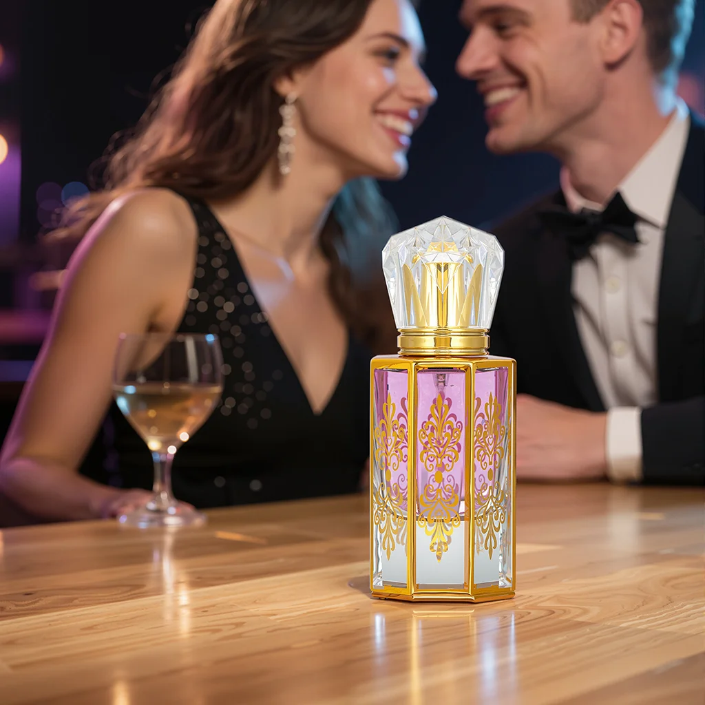 50 ml luxuriöses Parfüm aus dem Nahen Osten, eleganter blumiger fruchtiger Duft, langlebig, BPA-frei. Mit exquisiter Geschenkbox, ideal für Datteln