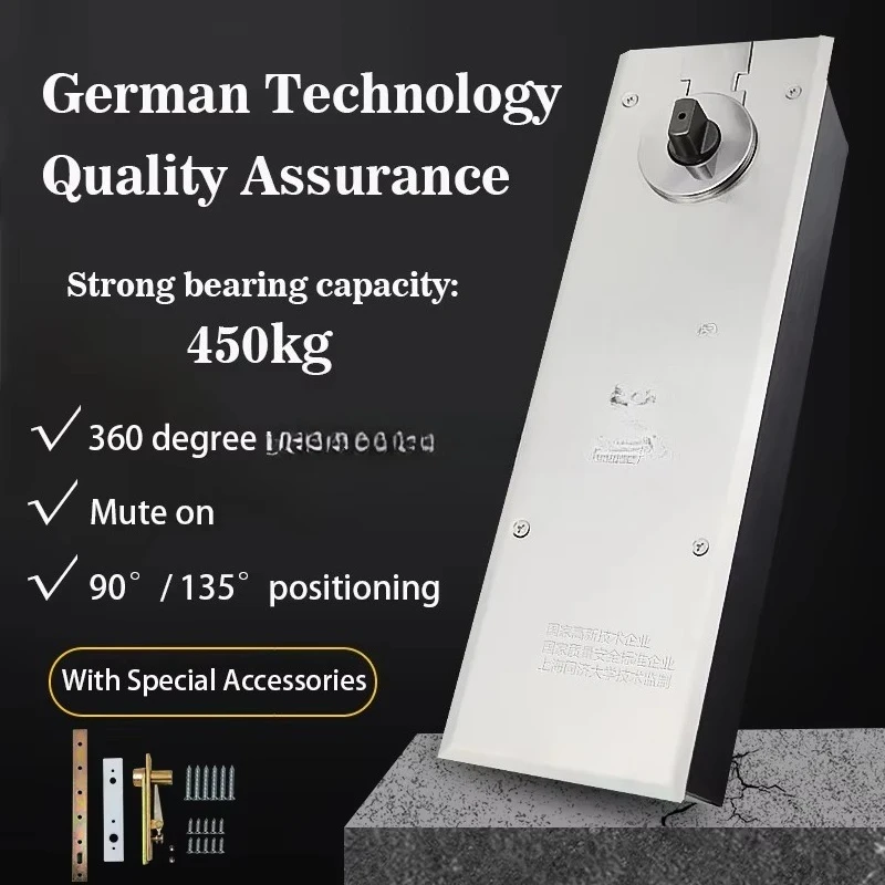 H - 95 Rolamento 450kg Hardware resistente da dobradiça do assoalho para a porta do pivô