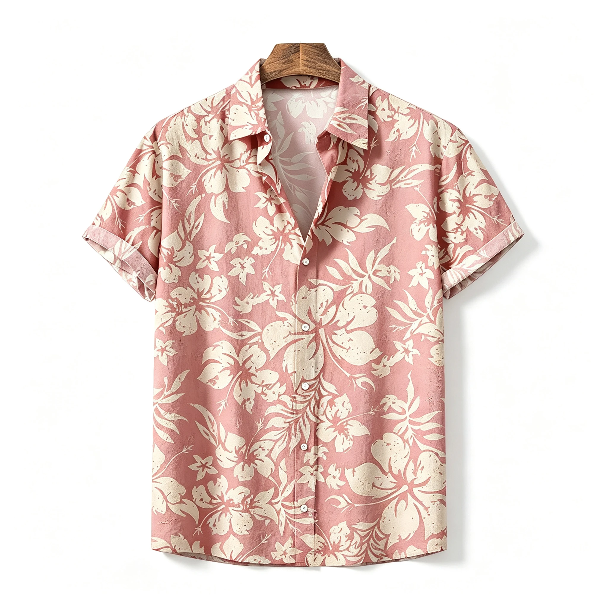 3D Printed Men's Hawaiian Floral Shirts - Trendy and Versatile Top