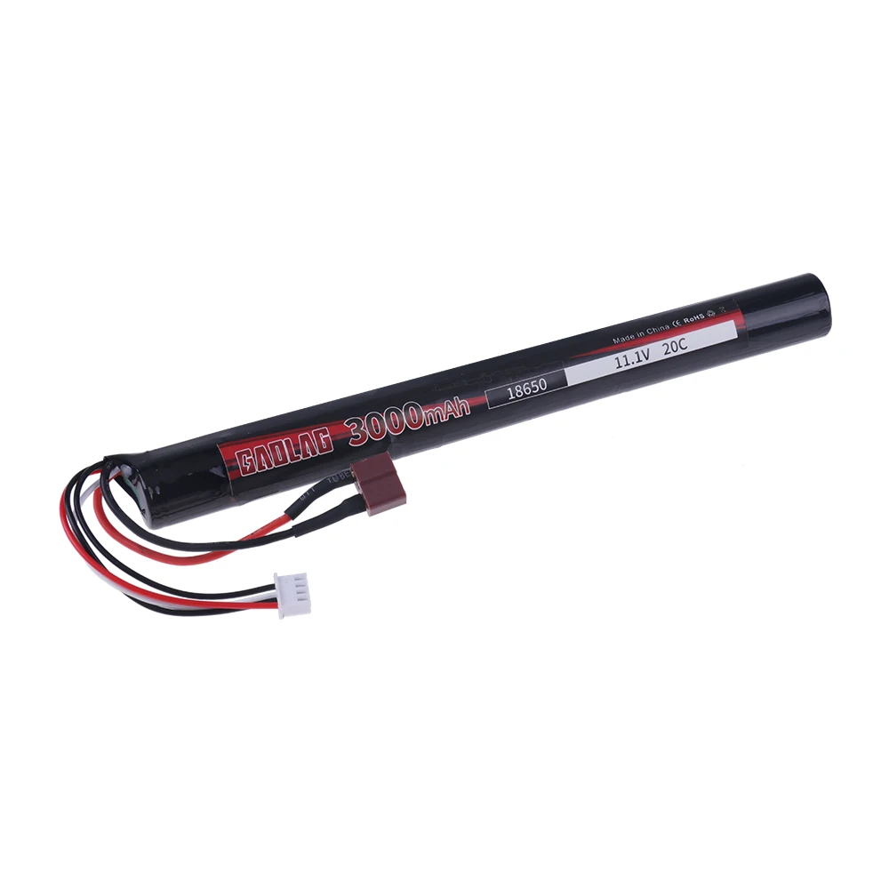 RC LiPO battery 11.1V 3000MAH AKKU Mini Airsoft Gun Battery 3S 18650 RC model Battery With Tamiya/SM Plug high capacity battery