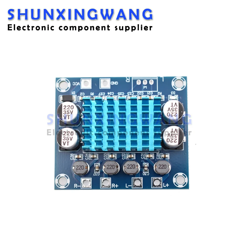 XH-A232 class D digital audio power amplifier board HD audio amplification module power supply 12-24V output 30W * 2