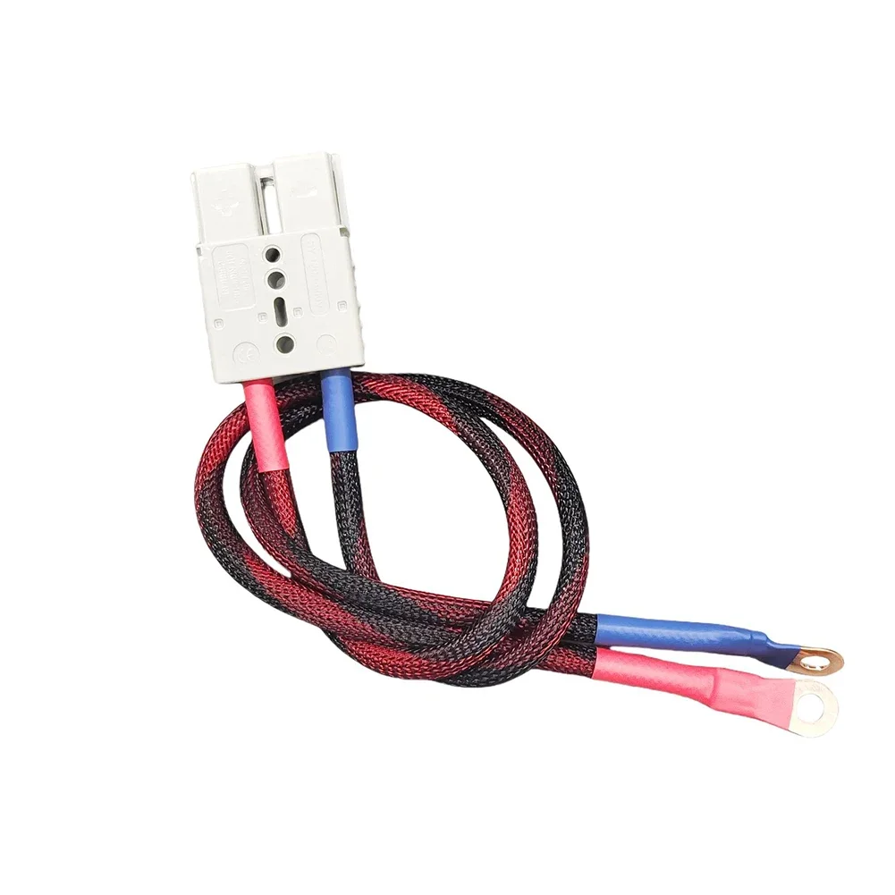 Electric Bike Battery Cable  Lithium Battery Controller Fuse 120A 7AWG Discharge Wire For Ebike Battery Cable Bicycle Accessory