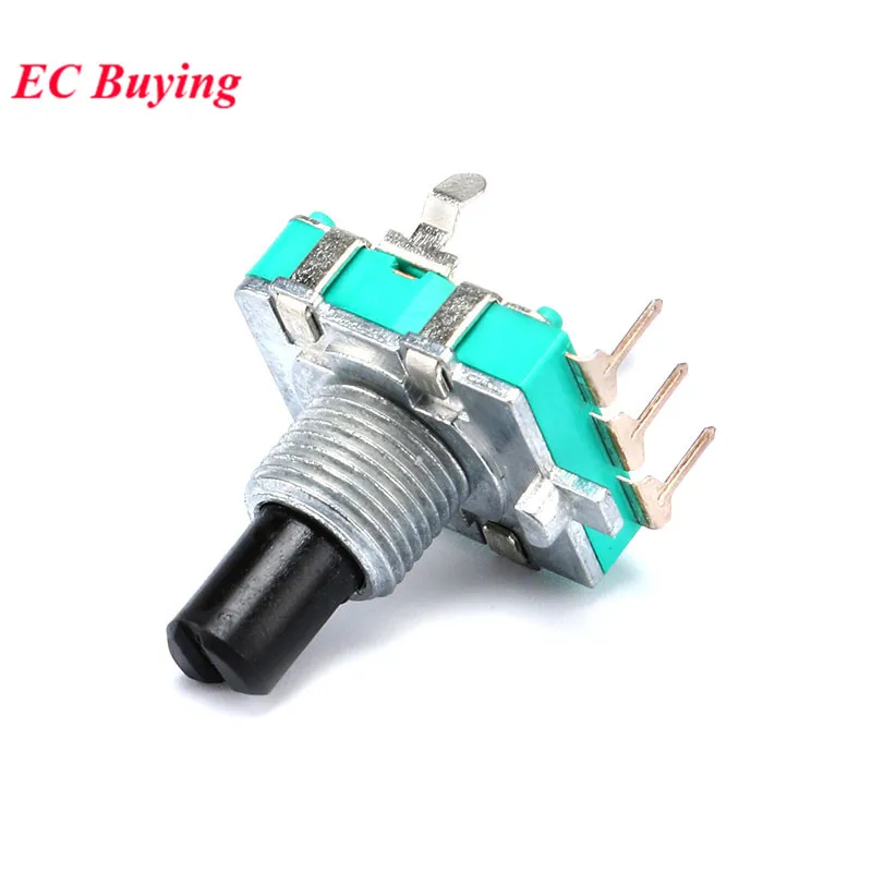 5 pz/lotto 360 Gradi Angolo Rotante Encoder Audio Codifica Interruttore di Codice EC16 E16 Potenziometro Digitale Lunghezza Della Maniglia 15mm