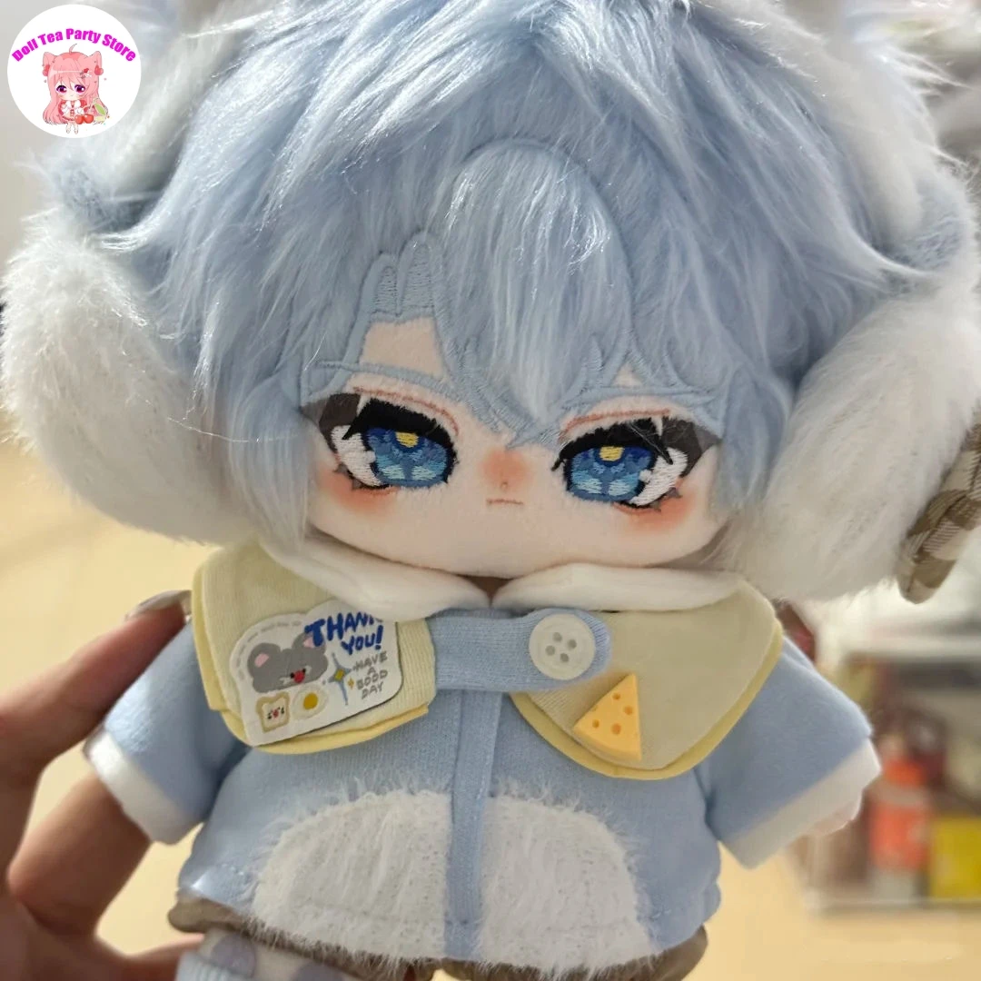 

Original Anime Phainon Attributes Honkai：Star Rail Plush Doll Body Cosplay Game Cute Cat Ear Dress Up Clothes 20cm Plushies