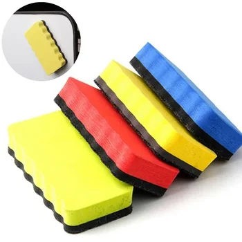 מגנטי לוח שחור מחק לוח לבן מנקה עט סימון לניקוי יבש לוח שחור לבן מרובה צבעים אקראיים