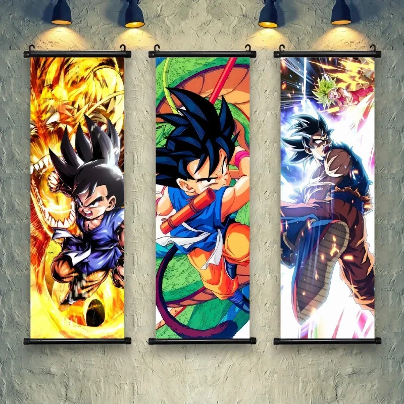 Affiche Murale Dragon Ball HD – Décoration Murale Anime pour Chambre à Coucher – Cadeau d'Anniversaire Personnalisé