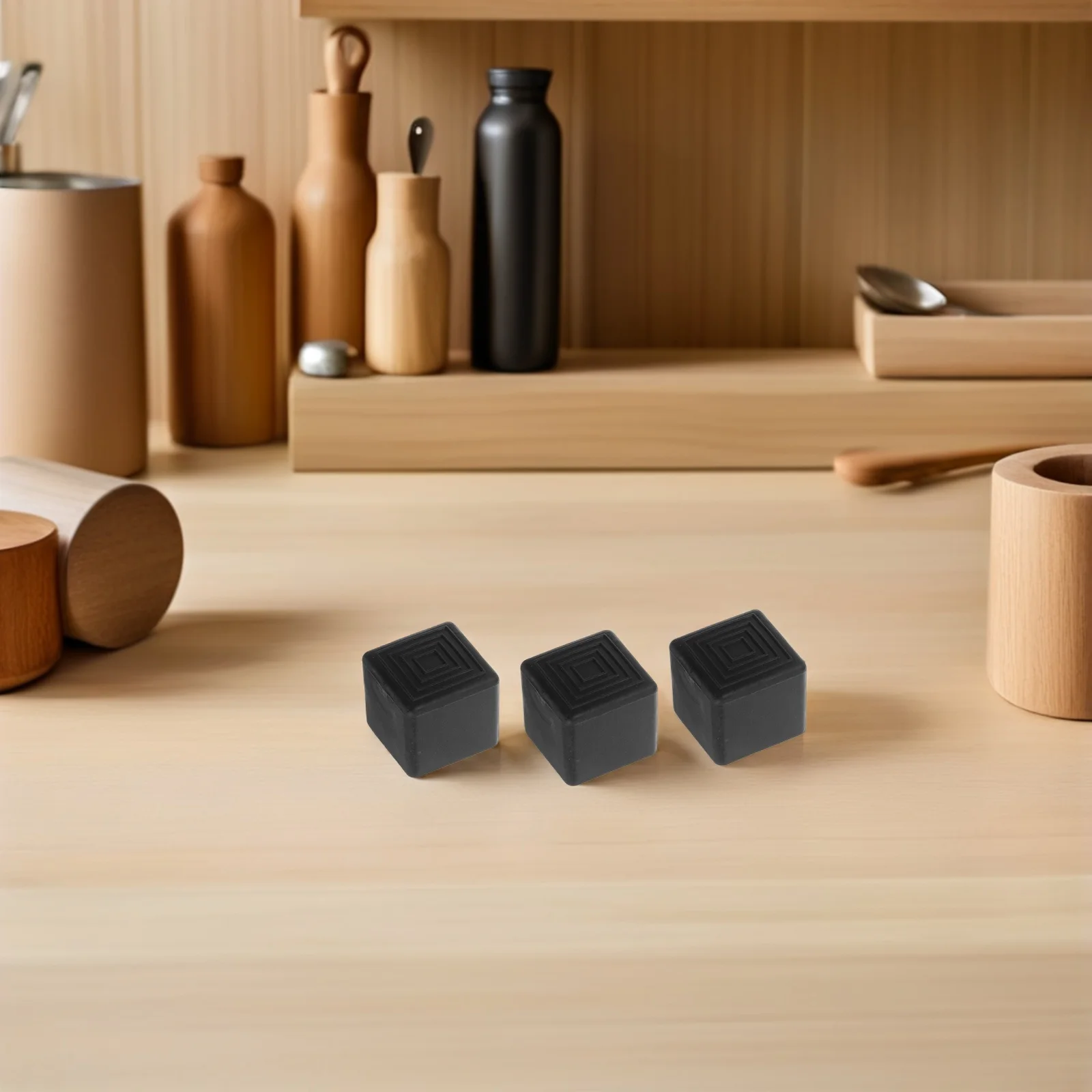 

36Pcs Chair Feet Caps Square Furniture Leg Pads for Table Chairs Non Skid Floor Protectors Silent Movement Padded Cushion Covers