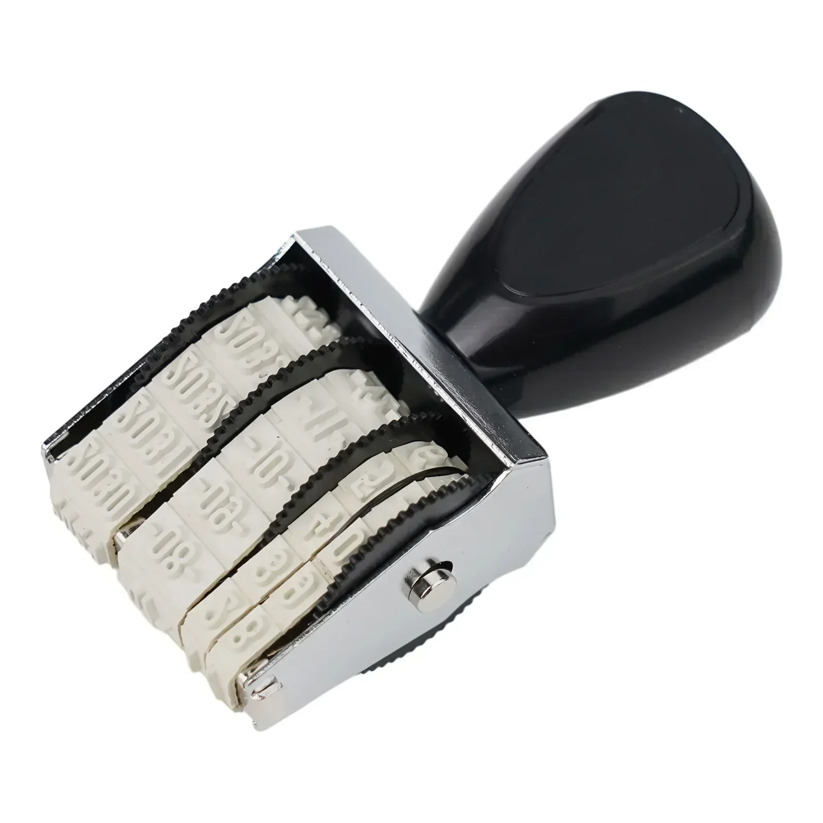 1PCS Manual Date Stamp Adjustable School Office Home Stamp Stationery Date Stamp And Mat, Day, Month And Year Adjustable