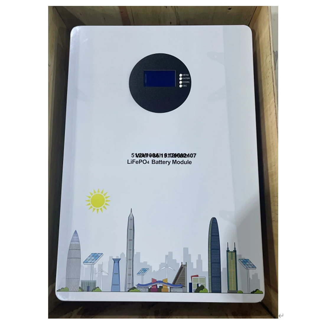 

China Original Solar Lithium Battery Pack 51.2v 100ah Solar Battery for Home Energy Storage System