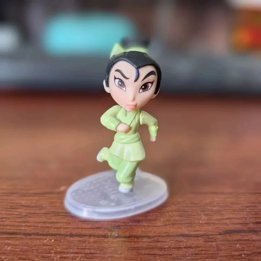 Disney Zeemeermin Hua Mulan Betty Jasmijn Fee Prinses Prins Anime Beeldje Model Anime Pop Speelgoed Ornament Kindercadeau