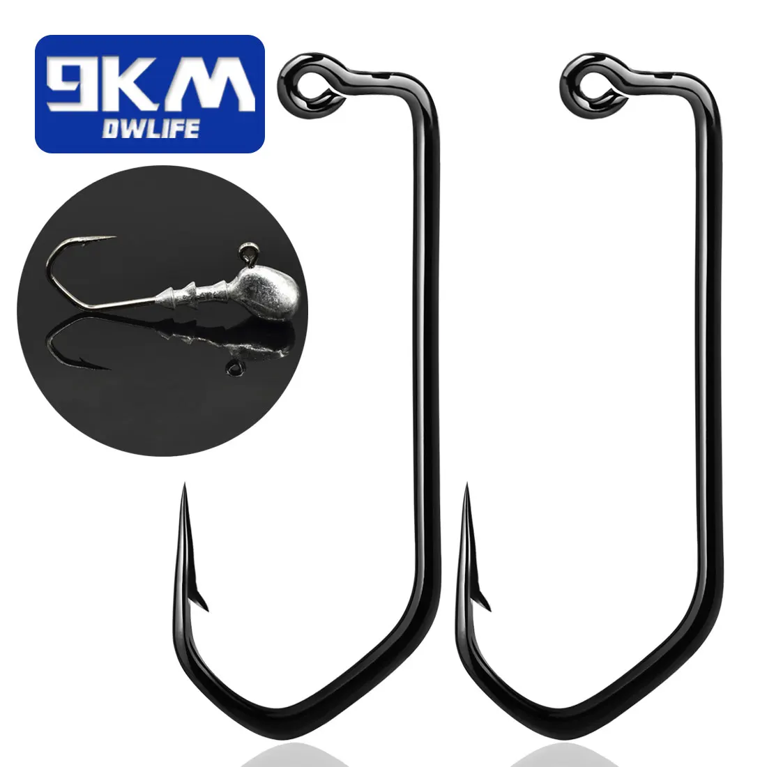 90 Degree Jig Hooks 25~100Pcs Long Shank Jig Head Hook Fishing Barbarian Aberdeen Jig Hook Saltwater Saltwater Fishing Tackle