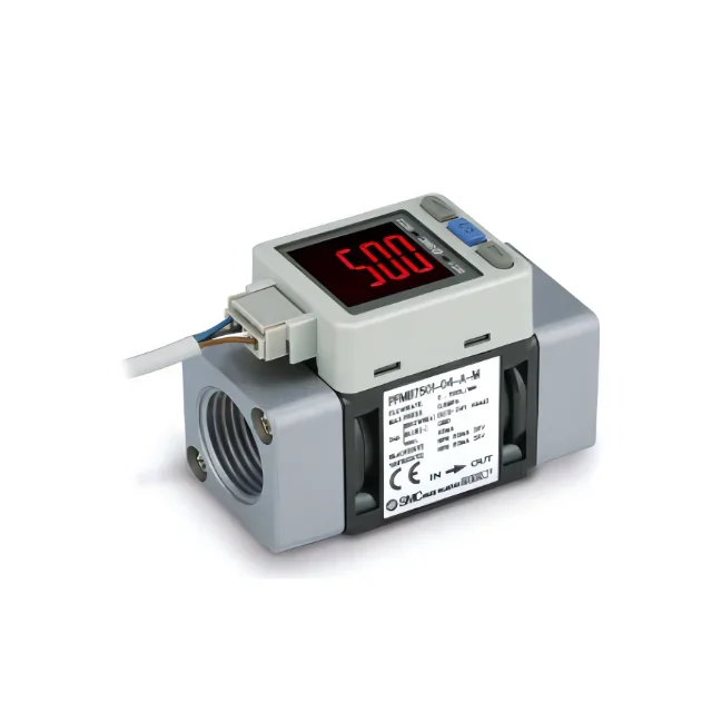 SMC Space Saving PFMB Series Digital Flow Switch