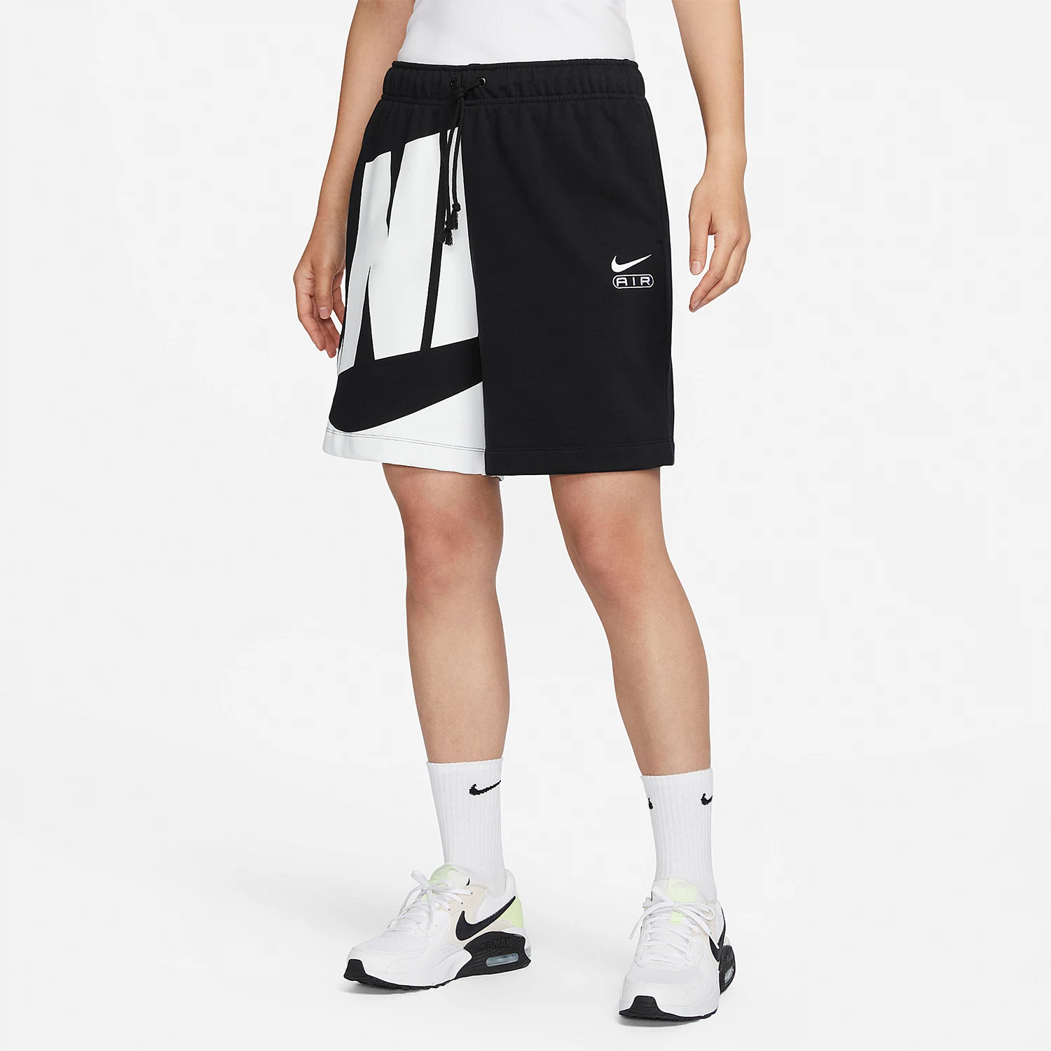 Nike Official Genuine 2024 New Women's Loose Casual Sports Shorts FN2247-010