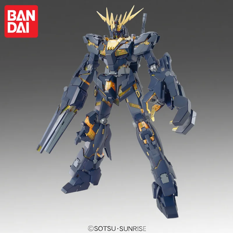 

In Stock Bandai Original Mg 1/100 Mg-gundam Banshee Action Figure Model Doll Brand New Boxed Anime Characters Toys Model Garage