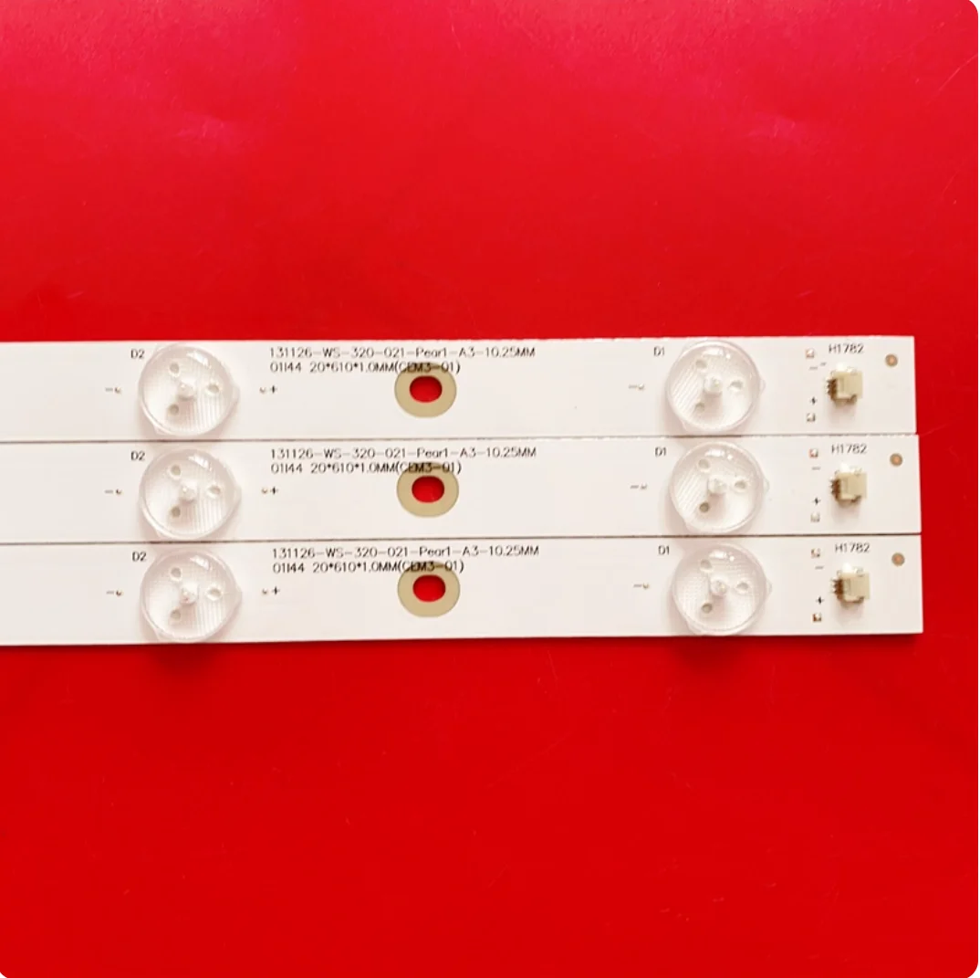 LED Backlight 131126-WS-320-021 For 32AS500C V320HWSD06 TC-32A400U TH-32A400C TC-32A400B TC-32A400X