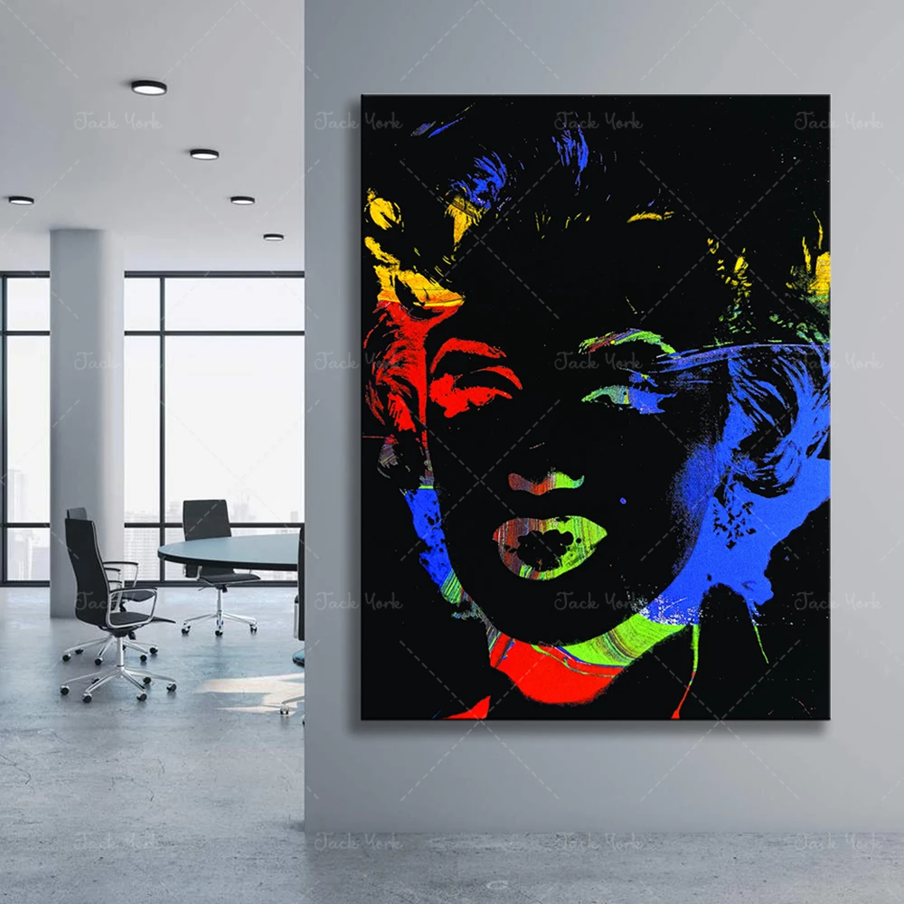 Marilyn - Andy Warhol Art Print, Digital Download Art, Pop Art, Pop Art Print, Andy Warhol Poster, Contemporary Art