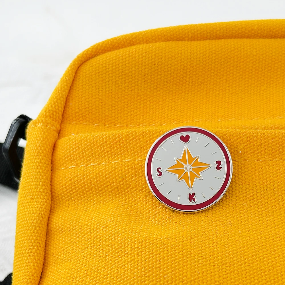 SKZ-Compass Emaille-Anstecker K-Pop Abzeichen Koreanische Band-Peripherie Brosche Musik-Schmuck Fan-Geschenk Sammlerstück Souvenir Neuheit Dekorativ – Detail 6