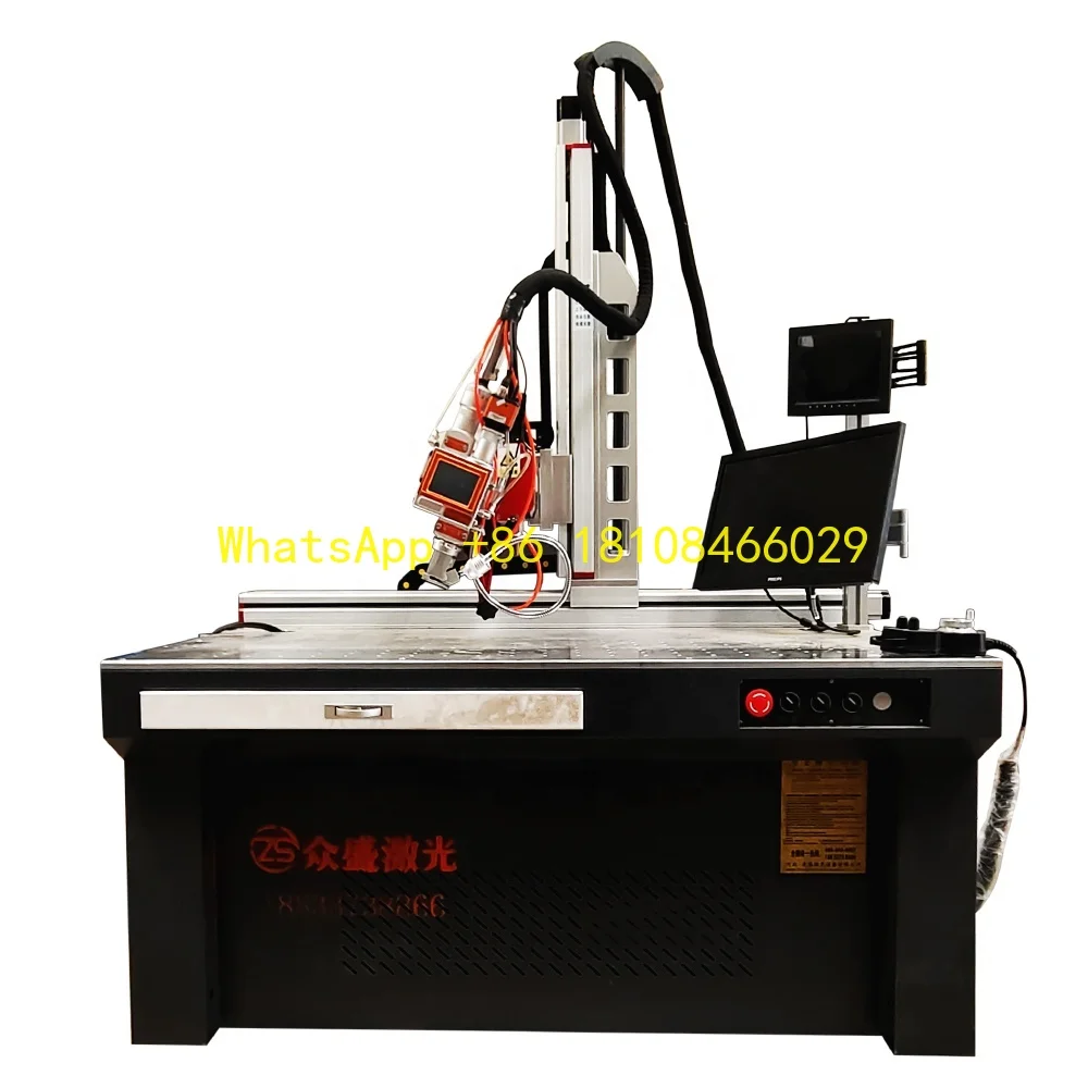 Automatic CNC High-frequency Welding Machine Lithium Battery Carbon Steel Sheet Laser Welding Machine Price