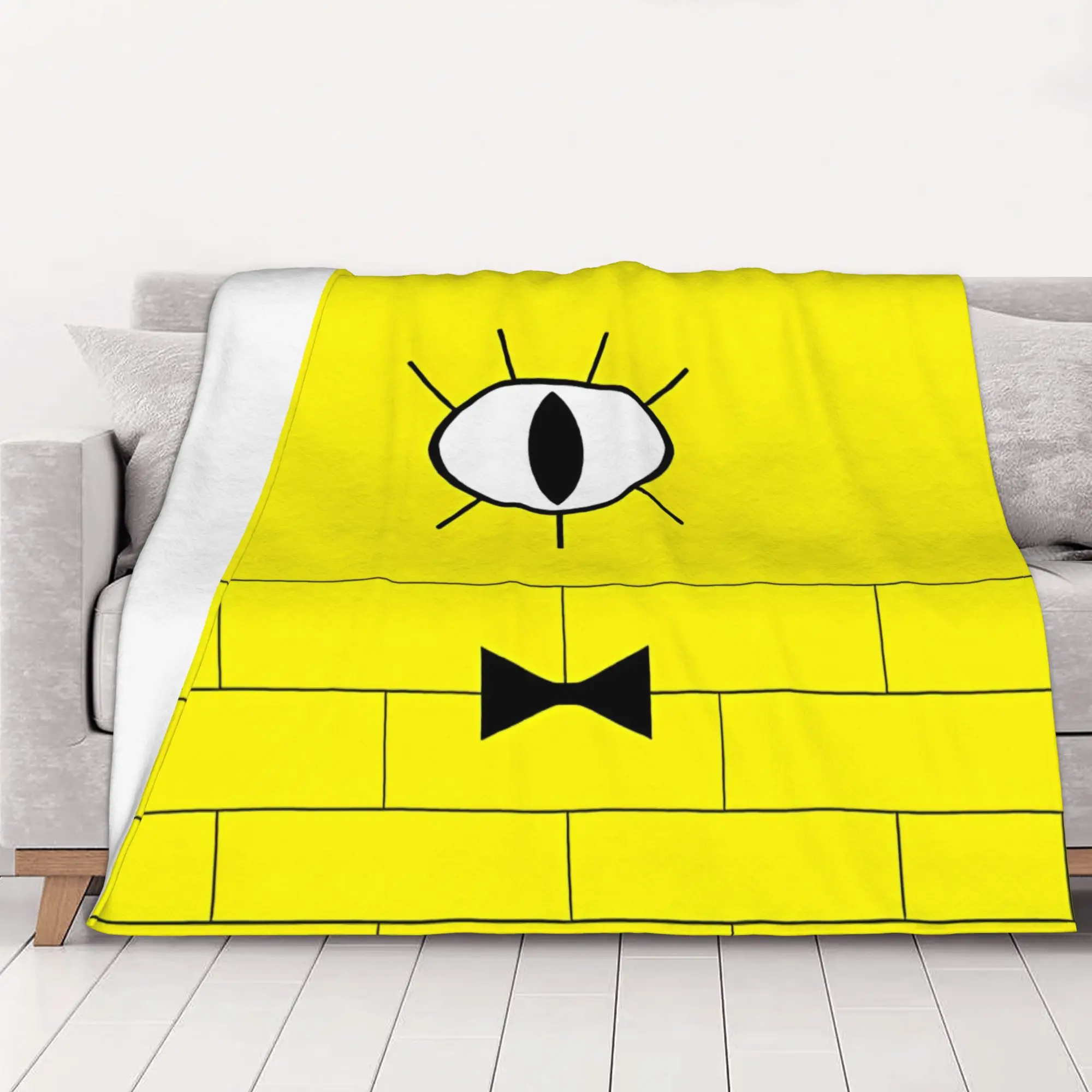 1PC home Cutecore Classic G-gravity Falls Blanket Super Cosy Plush Home Living Room Sofa halloween