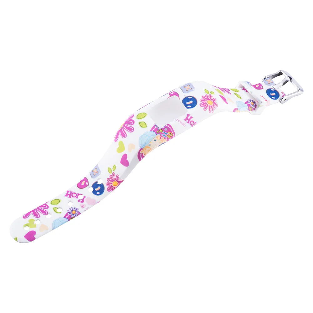 2022 Baru Modis Aksesori Warna-warni Telah Diganti Tali Jam Tangan Silikon Cocok untuk Garmin VivoFit Jr / Jr 2 Kebugaran Anak