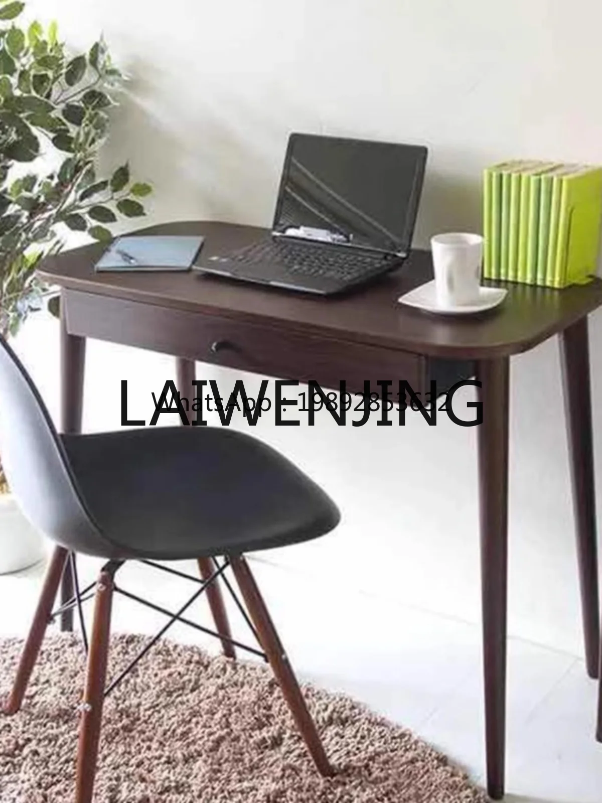 

7BGZ Nordic Small Apartment All Solid Wood Desk Simple Home Bedroom Middle School Student