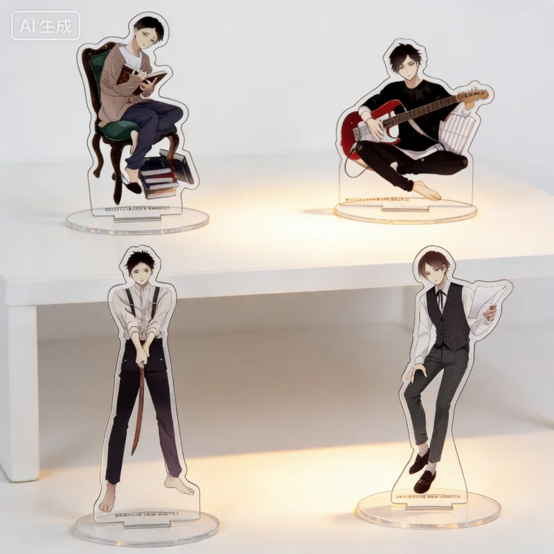 Japanese-style horror RPG Maker game Gokuto Jihen Private version Acrylic Stand Model Plate Keychains desk decorations