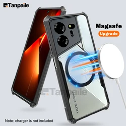 Ultra Thin Magnetic Case For Tecno Pova 5 Camon 20 Spark 10 10C 9T GO 2023 Neo2 Pop6 Pro Shockproof Bumper Phone Cover