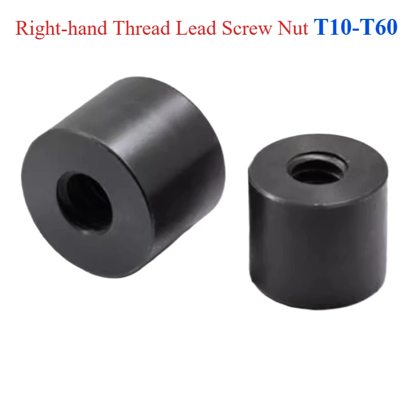 Right-hand Thread Trapezoidal Lead Screw Nut  T10 12 14 16 18 20 22 25 30 32 36 60 precision heavy duty Nut for cnc,3D Printer