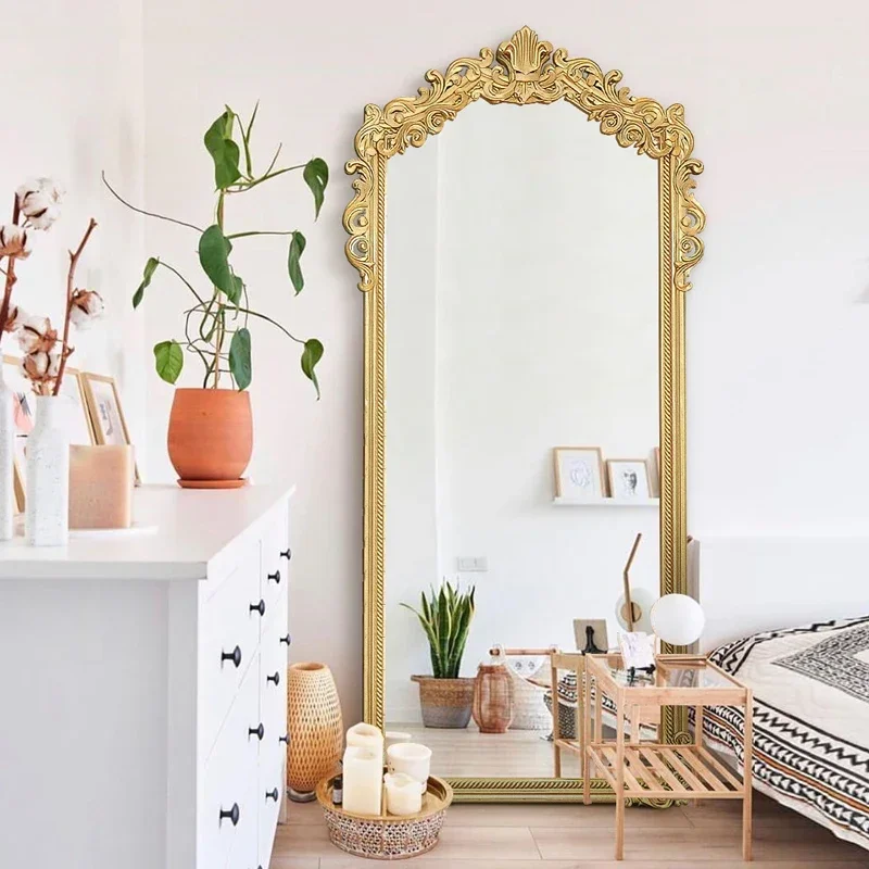 Premium Outstanding High-end Bedroom Fitting Mirror, Floor To Ceiling Full Body Mirror, Home Wardrobe Wall