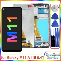 6.4'' LCD for Samsung Galaxy M11 M115F LCD Display Touch Screen Replacement Digitizer for Samsung M11 LCD M115F M115M Display