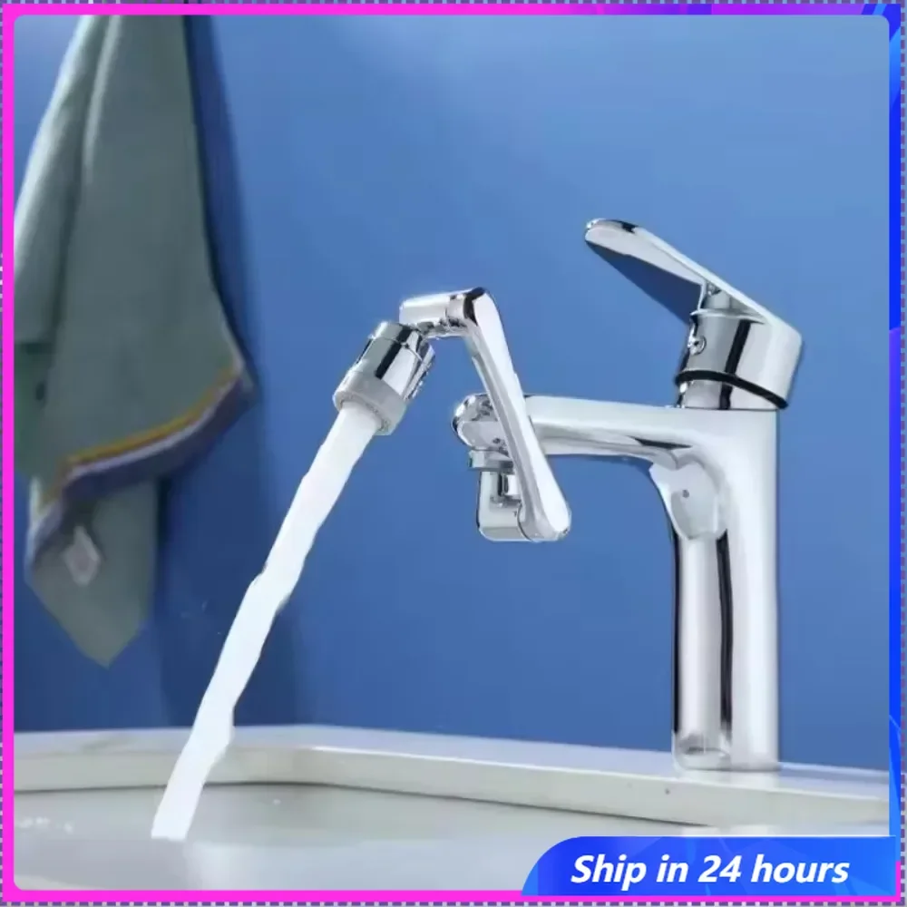 

New Universal Rotation Extender Faucet Aerator Plastic Splash Filter Kitchen Tap Washbasin Faucets Bubbler Nozzle Robotic Arm