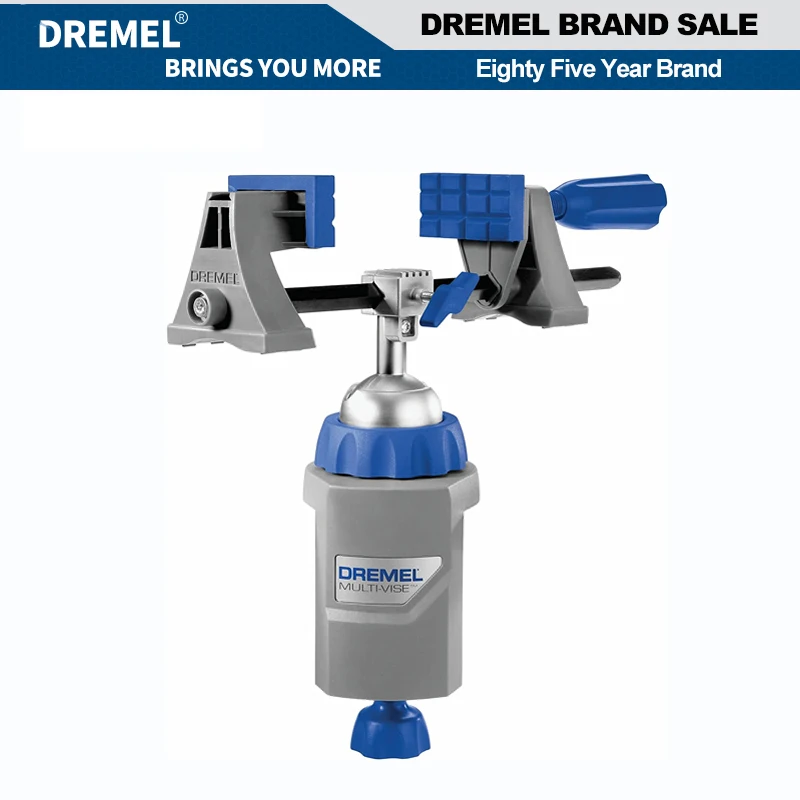 

Dremel 2500-01 Multi-Vise Portable Vise Removable Jaws Bench Clamp Bracket 360 Degree Removable Holder Rotary Tools Accessories