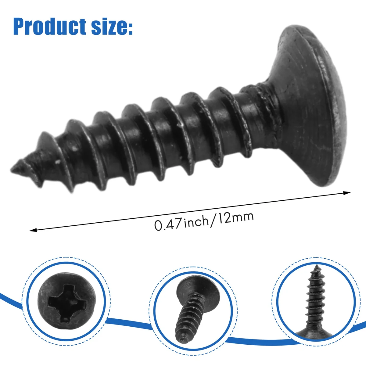 【Stok Terbatas!】Sekrup Pickguard