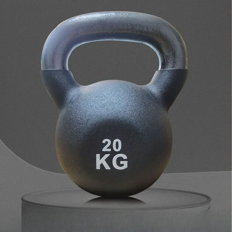 18kg / 20kg Cast Iron Kettlebells Weight for Bodybuilding Strength Training Equipment Gym Weights