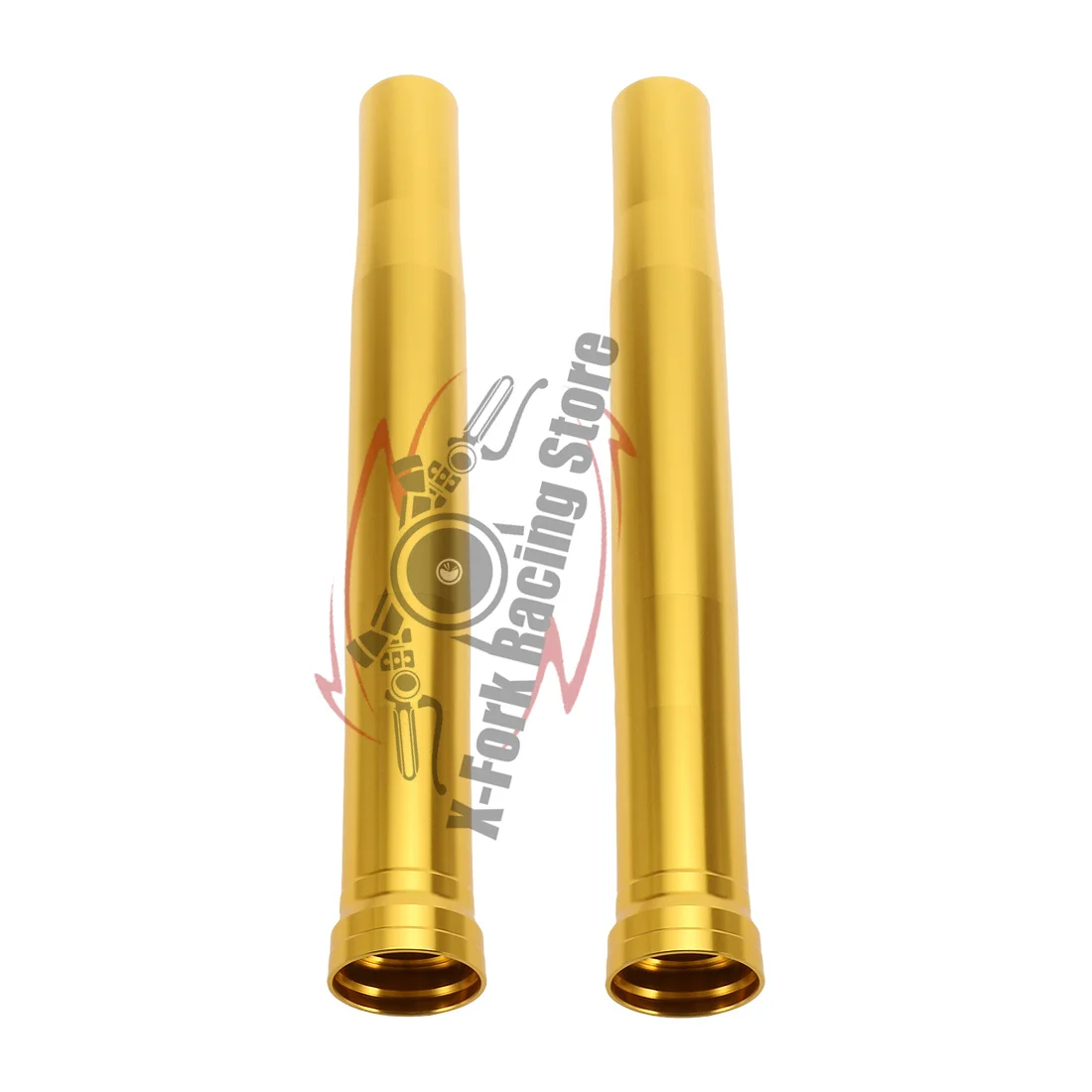 

Передняя вилка, наружные трубы, пара вилочных труб, золотые для KAWASAKI ZZR1400 2006-2010 ZX1400 Ninja ZX-14 2006-2010 44008-0033 465 мм
