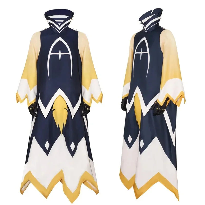 AnimeVibe 2026 New Anime Adam Hazbin Cosplay Costume Hotel Abel Cos Robe Outfits Uniform Suit Halloween Carnival Party RoleGlow view 3