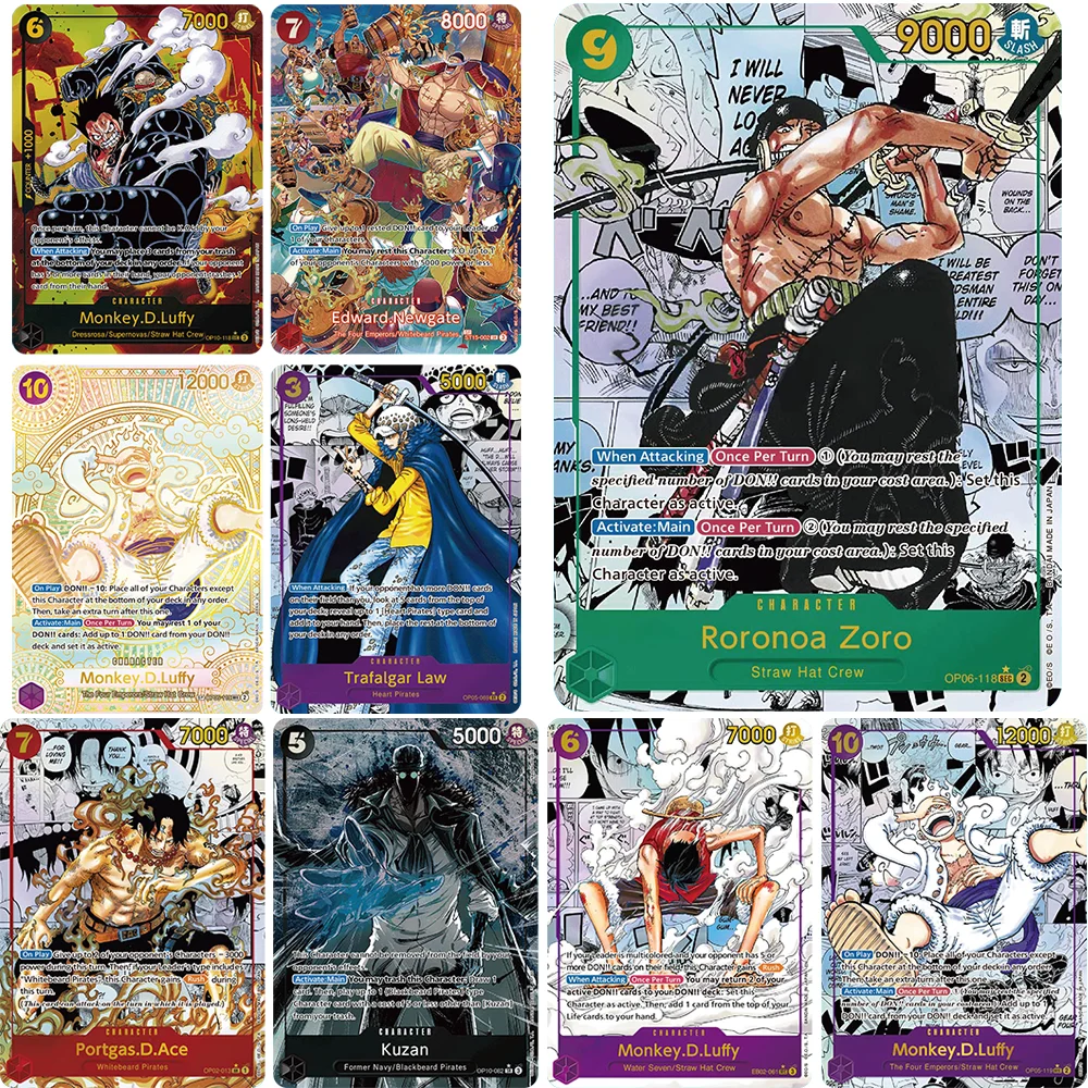 One Piece Anime Game Card Classic Single Card Comic Version Sabo Ace Luffy Bonney Moria Hancock Game Collection Card