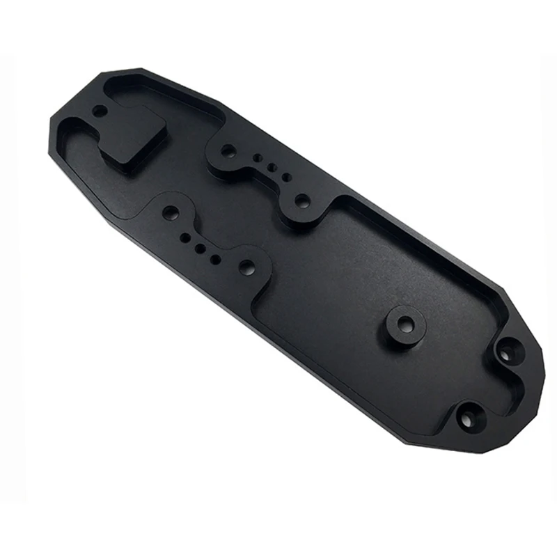 Sandblasted Anodized Aluminum Alloy Shell Custom CNC Machining Aluminum Plate