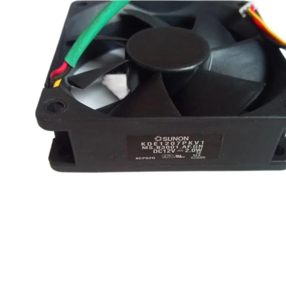

original For Sunon KDE1207PKV1 7020 70x70x20mm 7cm 12V 2.0W speed measuring projector fan