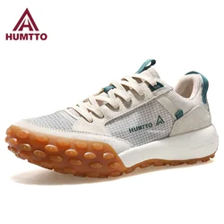 HUMTTO Ademende Sport Loopschoenen Luxe Designer Casual Schoenen Heren Trail Sneakers voor Heren Gym Jogging Tenis Trainers Man