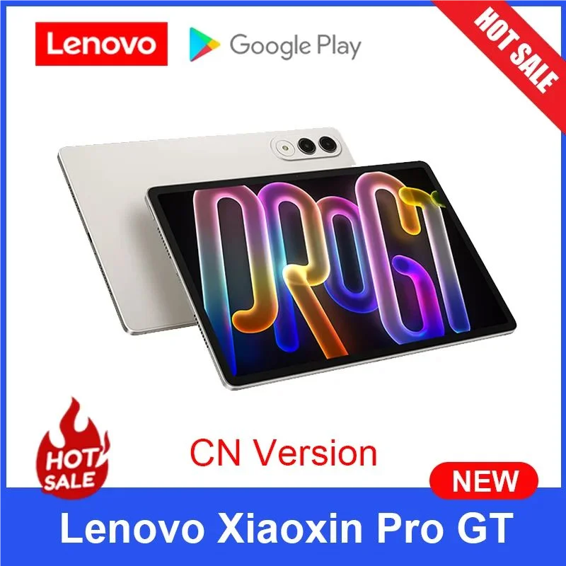 CN Rom Lenovo Xiaoxin Pad Pro GT 2025 Tablet 128 256 GB Snapdragon 8 Gen3 11.1' 144Hz 3.2K LCD Display 13MP 68W Charging 8860mAh