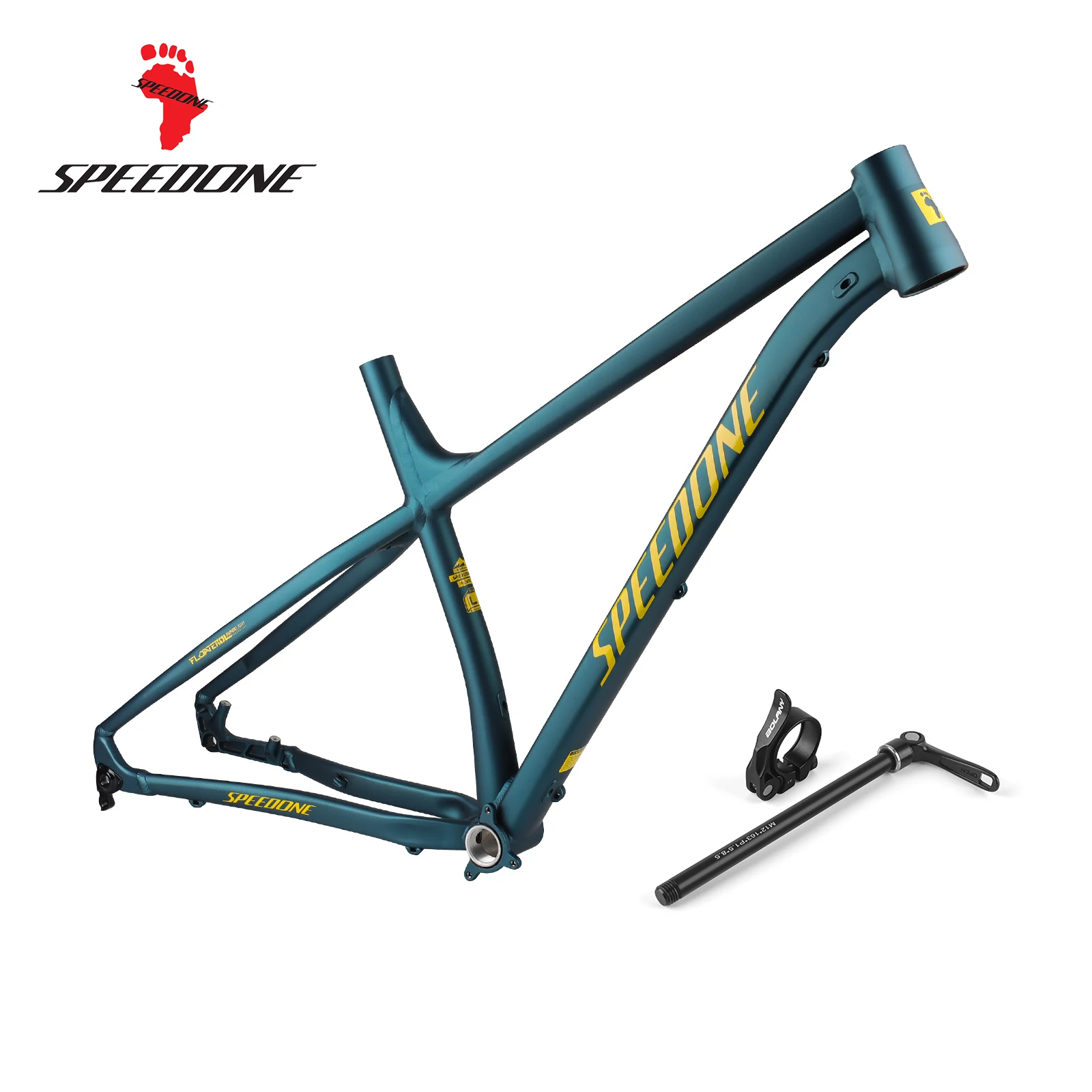 MTB Carbon Fiber Bicycle Frameset, Internal Routing Mountain Bike, Suspension Frame for BMX Use, Wholesale, 27.5er, 29er