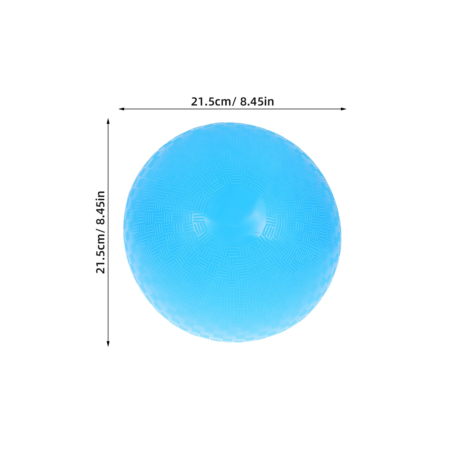 2Pcs PVC Playground Balls Kids Standard Size Pure Color for Outdoor Soccer Kickball School Playground PVC Bouncy Kickbal