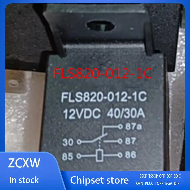 2 ชิ้น/ล็อตใหม่รีเลย์ FLS820-012-1C 12VDC FLS820-012-1C 14vdc FLS820-012-1C-12VDC FLS820 012 1C 12VDC FLS820 DIP5