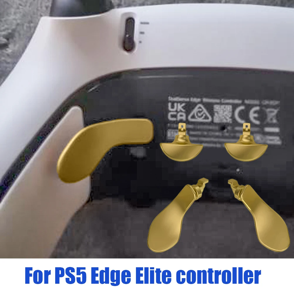 Handle Metal Back key GamePad Trigger Replace Parts For PS5 Edge Elite Controller Replacement for Joystick Dualsense Accessary