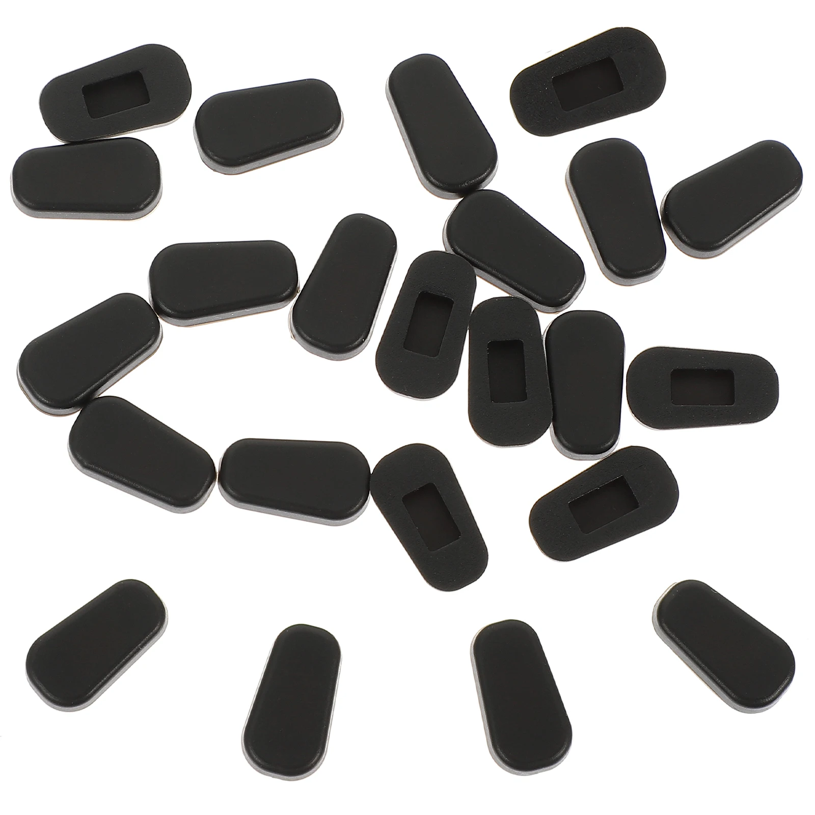 12 Paar bequeme Silikon-Nasenpads für Brillen, rutschfeste Brillen-Ersatzpads, geschmeidige Passform für alle optischen Rahmen