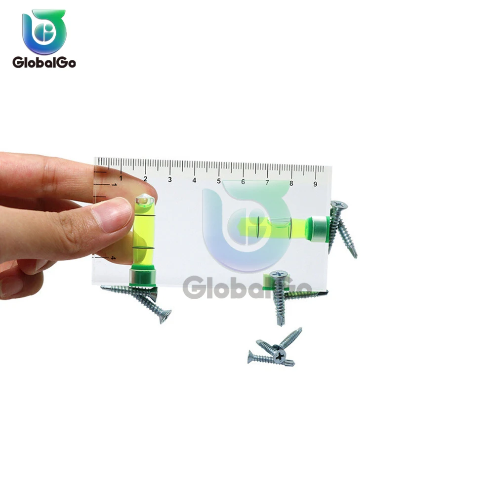 Magnetic Level Bubble Level Transparent High Precision Construction Leveling Tool Measurement Bubble Level Gauge